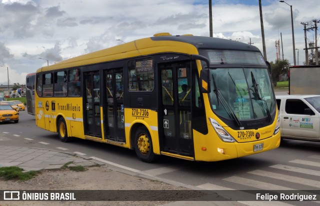 ETIB S.A.S - Empresa de Transporte Integrado de Bogotá Z70-7306 na cidade de Bogotá, Colômbia, por Felipe Rodriguez. Número da foto: #13182458.