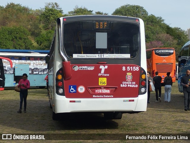 Auto Viação Transcap >> Auto Bless Transportes 8 5158 na cidade de Campinas, São Paulo, Brasil, por Fernando Félix Ferreira Lima. Número da foto: #13181764.