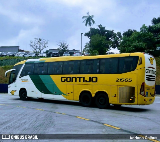 Empresa Gontijo de Transportes 21565 na cidade de São Bernardo do Campo, São Paulo, Brasil, por Adriano Ônibus . Número da foto: #13180967.