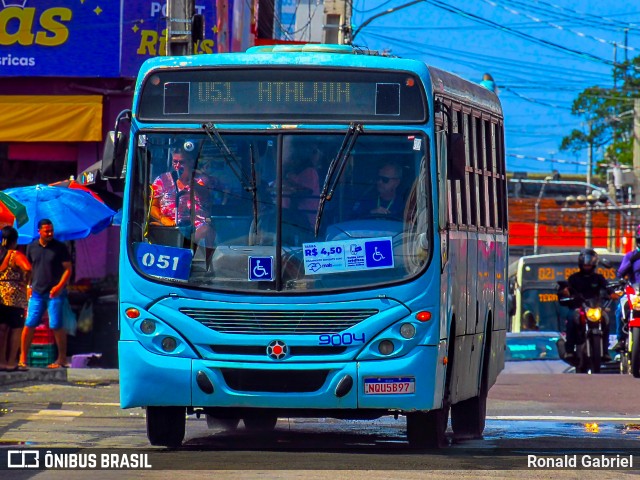 Viação Modelo 9004 na cidade de Aracaju, Sergipe, Brasil, por Ronald Gabriel. Número da foto: #13181875.