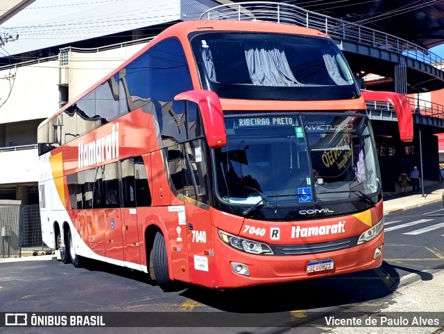 Expresso Itamarati 7040 na cidade de São José do Rio Preto, São Paulo, Brasil, por Vicente de Paulo Alves. Número da foto: #13182911.