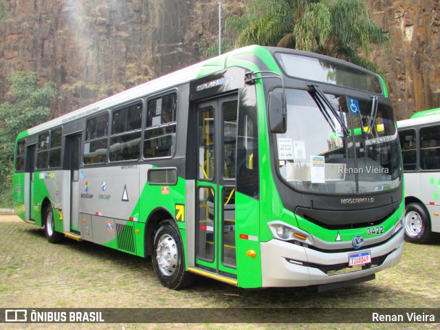 VB Transportes e Turismo 3422 na cidade de Campinas, São Paulo, Brasil, por Renan Vieira. Número da foto: #13182664.