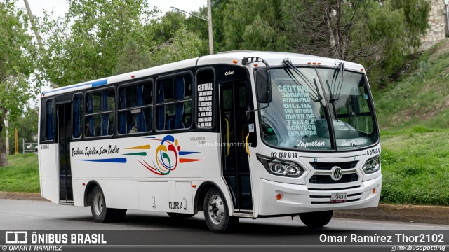 Autobuses Pachuca-Zapotlán-San Pedro 54464 na cidade de Pachuca de Soto, Hidalgo, México, por Omar Ramírez Thor2102. Número da foto: #13182201.