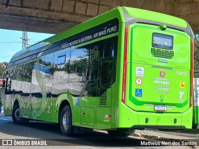 Transcooper > Norte Buss 1 6476 na cidade de São Paulo, São Paulo, Brasil, por Matheus Neri dos Santos. Número da foto: #13183301.