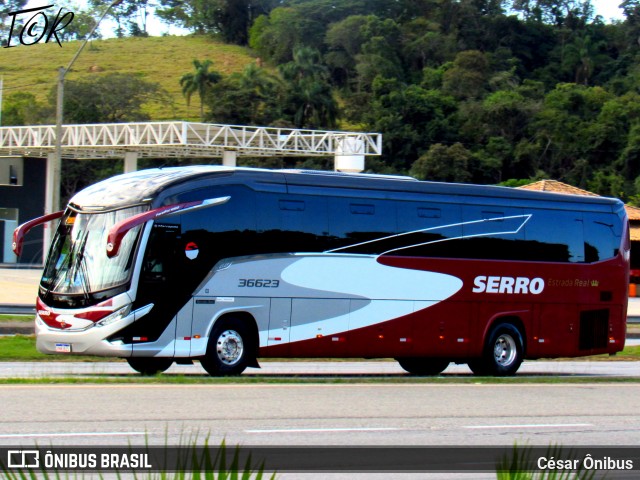 Viação Serro 36623 na cidade de Ribeirão Vermelho, Minas Gerais, Brasil, por César Ônibus. Número da foto: #13183052.