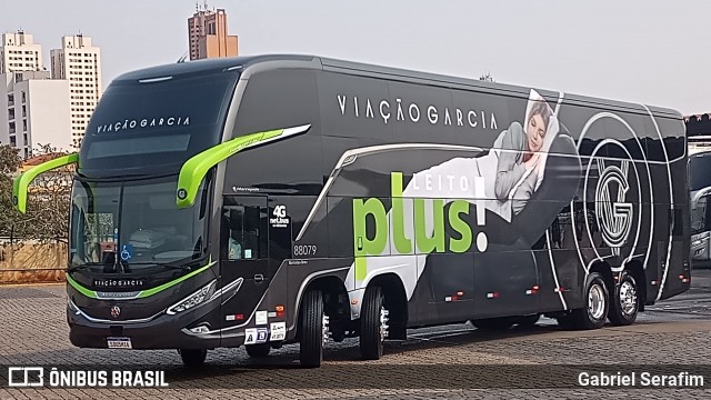 Viação Garcia 88079 na cidade de Londrina, Paraná, Brasil, por Gabriel Serafim. Número da foto: #13181218.