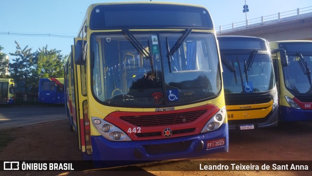 Circular Santa Luzia > Protetora Transportes 442 na cidade de São José do Rio Preto, São Paulo, Brasil, por Leandro Teixeira de Sant Anna. Número da foto: #13181108.