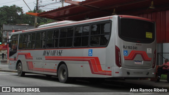 Viação Resendense RJ 192.041 na cidade de Resende, Rio de Janeiro, Brasil, por Alex Ramos Ribeiro. Número da foto: #13183639.