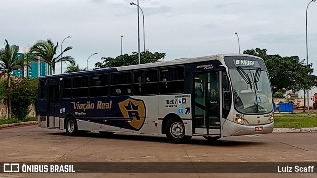Viação Real 10207 na cidade de Maringá, Paraná, Brasil, por Luiz Scaff. Número da foto: #13183574.