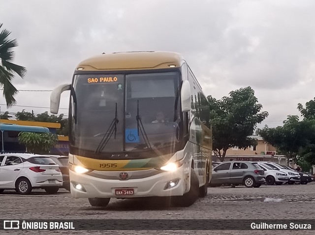 Empresa Gontijo de Transportes 19515 na cidade de Limoeiro, Pernambuco, Brasil, por Guilherme Souza. Número da foto: #13182734.
