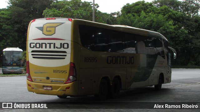 Empresa Gontijo de Transportes 18595 na cidade de Taubaté, São Paulo, Brasil, por Alex Ramos Ribeiro. Número da foto: #13183490.
