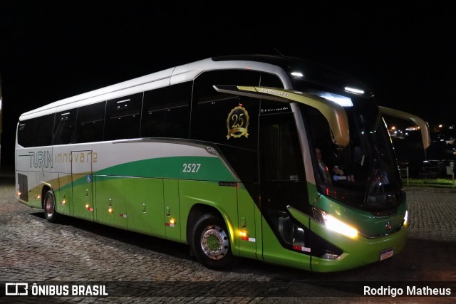 Turin Transportes 2527 na cidade de João Monlevade, Minas Gerais, Brasil, por Rodrigo Matheus. Número da foto: #13182959.