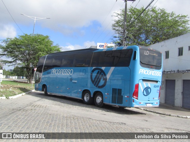 Auto Viação Progresso 6249 na cidade de Caruaru, Pernambuco, Brasil, por Lenilson da Silva Pessoa. Número da foto: #13206792.