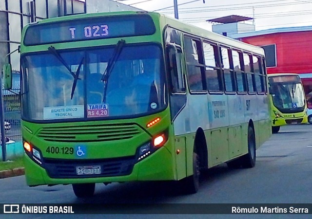 Viação Primor 400.129 na cidade de São Luís, Maranhão, Brasil, por Rômulo Martins Serra. Número da foto: #13204879.