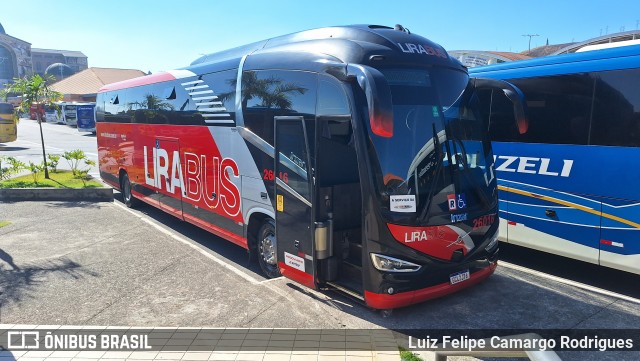 Lirabus 26016 na cidade de Aparecida, São Paulo, Brasil, por Luiz Felipe Camargo Rodrigues. Número da foto: #13206261.