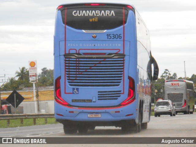UTIL - União Transporte Interestadual de Luxo 15306 na cidade de Seropédica, Rio de Janeiro, Brasil, por Augusto César. Número da foto: #13206228.