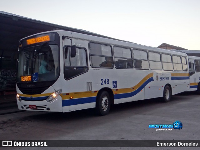 Empresa de Transportes Gaurama 248 na cidade de Erechim, Rio Grande do Sul, Brasil, por Emerson Dorneles. Número da foto: #13206372.