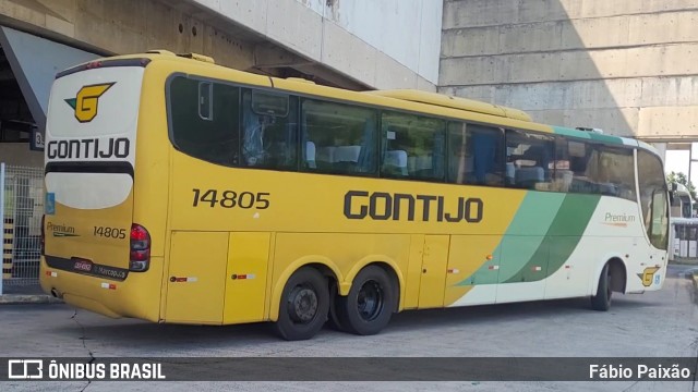 Empresa Gontijo de Transportes 14805 na cidade de Campinas, São Paulo, Brasil, por Fábio Paixão. Número da foto: #13206177.