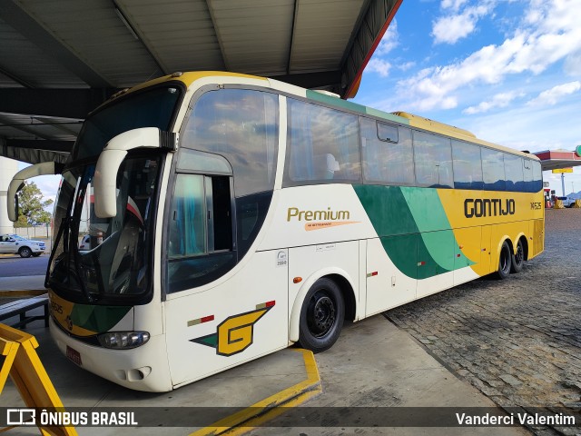 Empresa Gontijo de Transportes 14525 na cidade de Estiva, Minas Gerais, Brasil, por Vanderci Valentim. Número da foto: #13207130.