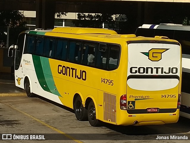 Empresa Gontijo de Transportes 14795 na cidade de Ribeirão Preto, São Paulo, Brasil, por Jonas Miranda. Número da foto: #13206934.