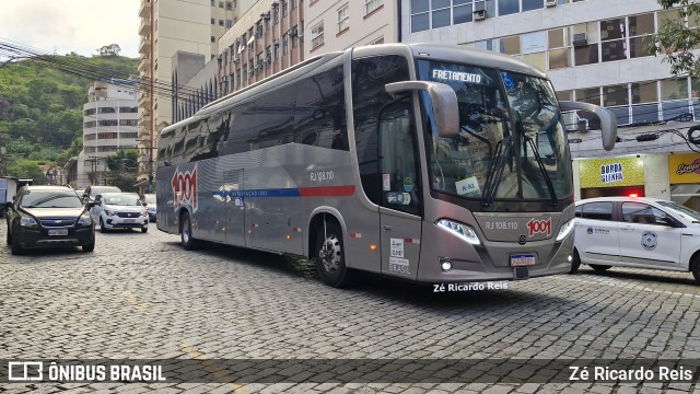 Auto Viação 1001 RJ 108.110 na cidade de Petrópolis, Rio de Janeiro, Brasil, por Zé Ricardo Reis. Número da foto: #13206250.