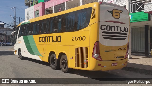 Empresa Gontijo de Transportes 21700 na cidade de Divinópolis, Minas Gerais, Brasil, por Igor Policarpo. Número da foto: #13204916.