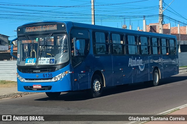 Viação Atalaia Transportes 6130 na cidade de Aracaju, Sergipe, Brasil, por Gladyston Santana Correia. Número da foto: #13207316.