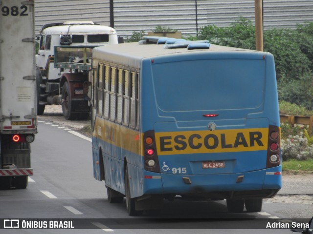 Enscon Viação 915 na cidade de João Monlevade, Minas Gerais, Brasil, por Adrian Sena. Número da foto: #13205040.