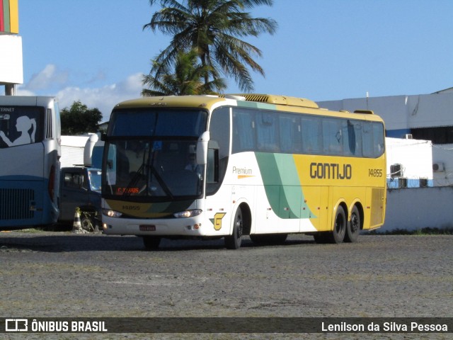 Empresa Gontijo de Transportes 14855 na cidade de Caruaru, Pernambuco, Brasil, por Lenilson da Silva Pessoa. Número da foto: #13206849.