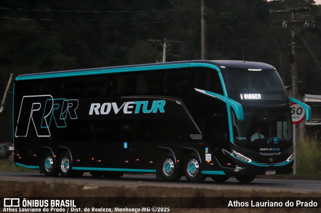 Rovetur Turismo 4000 na cidade de Manhuaçu, Minas Gerais, Brasil, por Athos Lauriano do Prado. Número da foto: #13205440.