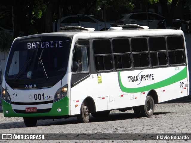 TransPryme 061 na cidade de Fortaleza, Ceará, Brasil, por Flávio Eduardo. Número da foto: #13206562.
