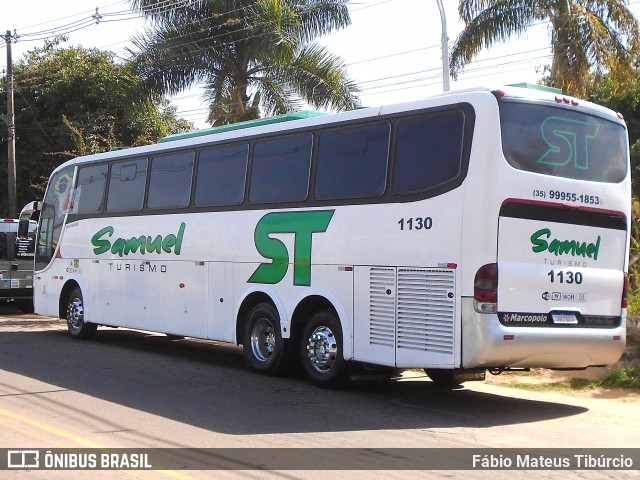 Samuel Transporte Turismo 1130 na cidade de Três Corações, Minas Gerais, Brasil, por Fábio Mateus Tibúrcio. Número da foto: #13205230.