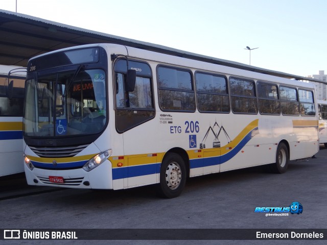 Empresa de Transportes Gaurama 206 na cidade de Erechim, Rio Grande do Sul, Brasil, por Emerson Dorneles. Número da foto: #13206439.
