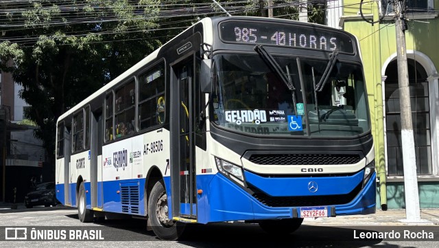 Viação Forte AF-98506 na cidade de Belém, Pará, Brasil, por Leonardo Rocha. Número da foto: #13205812.