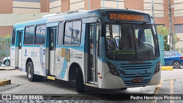 Auto Viação São José 12450 na cidade de Fortaleza, Ceará, Brasil, por Pedro Henrique Pinheiro. Número da foto: #13206692.
