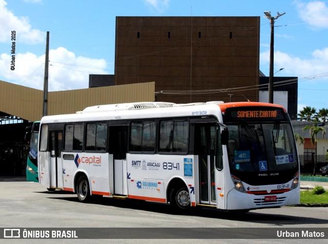Capital Transportes 8341 na cidade de Aracaju, Sergipe, Brasil, por Urban Matos. Número da foto: #13206796.