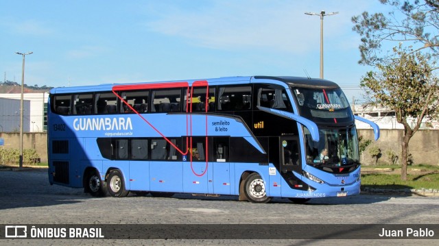UTIL - União Transporte Interestadual de Luxo 13402 na cidade de Juiz de Fora, Minas Gerais, Brasil, por Juan Pablo. Número da foto: #13206278.