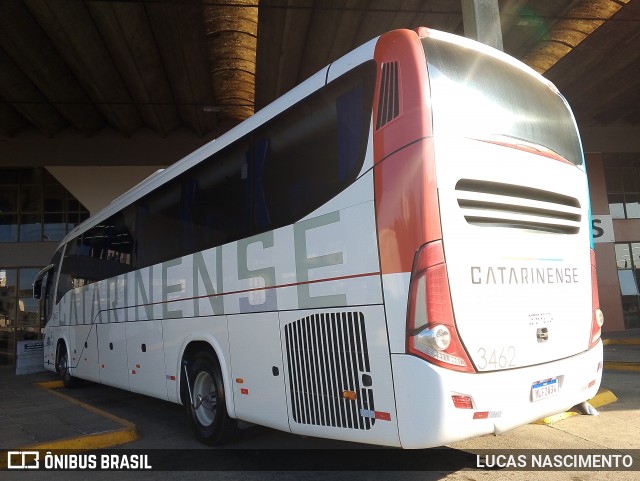 Auto Viação Catarinense 3462 na cidade de Lages, Santa Catarina, Brasil, por LUCAS NASCIMENTO. Número da foto: #13205411.