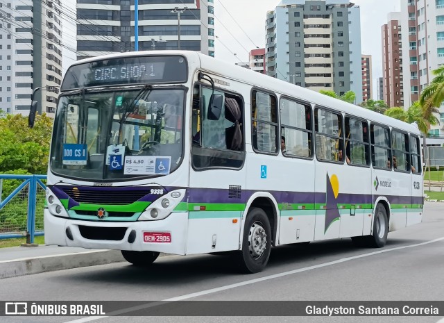 Viação Modelo 9338 na cidade de Aracaju, Sergipe, Brasil, por Gladyston Santana Correia. Número da foto: #13207344.