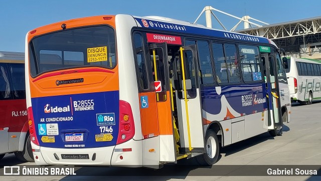 Viação Ideal B28555 na cidade de Duque de Caxias, Rio de Janeiro, Brasil, por Gabriel Sousa. Número da foto: #13207077.