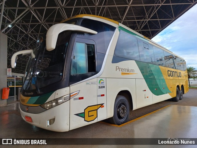 Empresa Gontijo de Transportes 19400 na cidade de Patos de Minas, Minas Gerais, Brasil, por Leonardo Nunes. Número da foto: #13206117.
