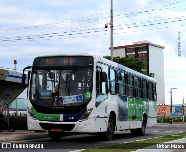 Viação Modelo 9411 na cidade de Aracaju, Sergipe, Brasil, por Urban Matos. Número da foto: #13206234.