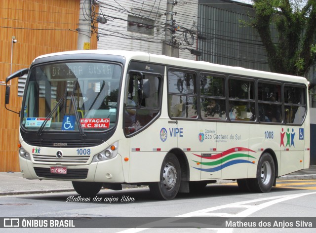 VIPE - Viação Padre Eustáquio 1008 na cidade de São Caetano do Sul, São Paulo, Brasil, por Matheus dos Anjos Silva. Número da foto: #13206990.