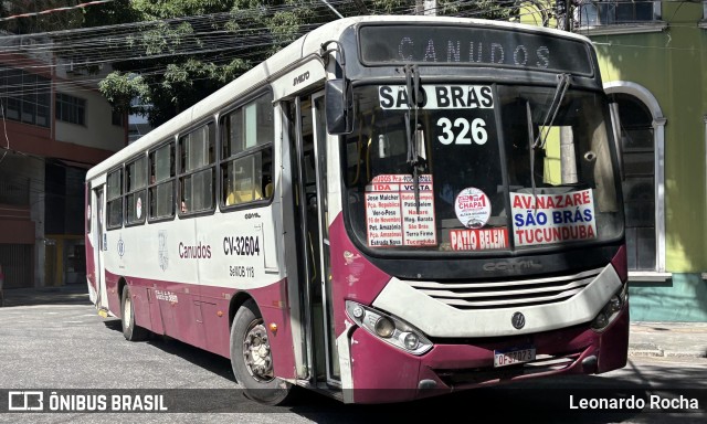Viação Santa Rosa CV-32604 na cidade de Belém, Pará, Brasil, por Leonardo Rocha. Número da foto: #13205872.