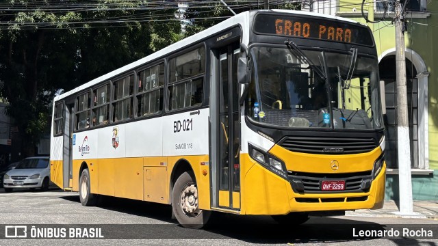 Belém Rio Transportes BD-021 na cidade de Belém, Pará, Brasil, por Leonardo Rocha. Número da foto: #13205820.