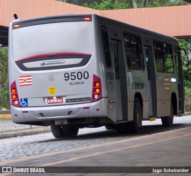 BluMob - Concessionária de Transporte Urbano de Blumenau 9500 na cidade de Blumenau, Santa Catarina, Brasil, por Iago Scheineider. Número da foto: #13205580.