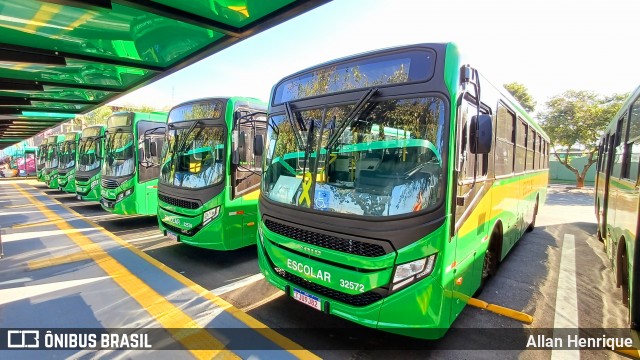 Transportes Capellini 32572 na cidade de Paulínia, São Paulo, Brasil, por Allan Henrique. Número da foto: #13206199.