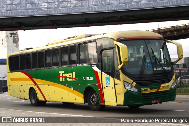 TREL - Transturismo Rei RJ 165.069 na cidade de Rio de Janeiro, Rio de Janeiro, Brasil, por Paulo Henrique Pereira Borges. Número da foto: #13205750.