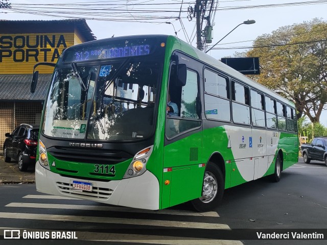 VB Transportes e Turismo 3114 na cidade de Campinas, São Paulo, Brasil, por Vanderci Valentim. Número da foto: #13207207.