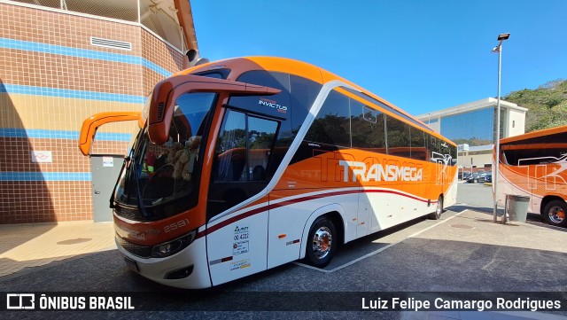Transmega Transportes e Turismo 2591 na cidade de Aparecida, São Paulo, Brasil, por Luiz Felipe Camargo Rodrigues. Número da foto: #13206254.